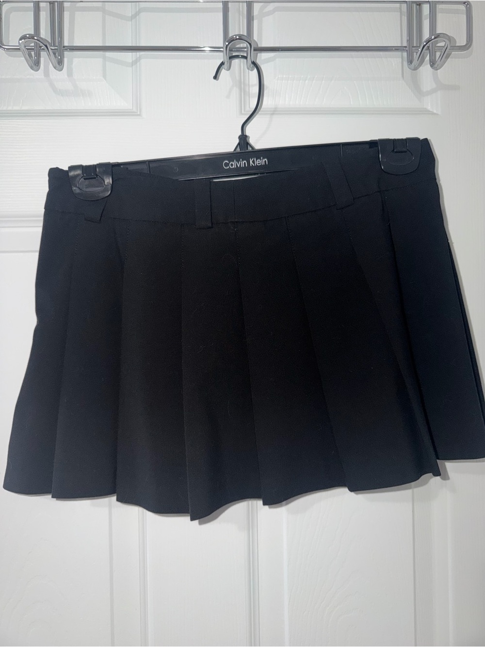 Sunday Best Black Pleated Skirt
